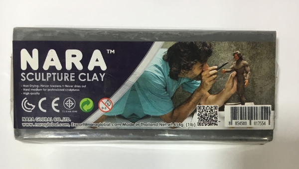 Picture of Nara Sculpture Clay 450 grams (Grey Colour)