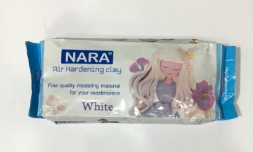 Picture of Nara Air Hardening Clay - White 500g