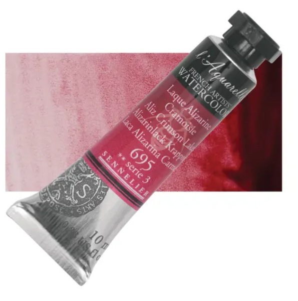 Picture of Sennelier l'Aquarelle Watercolor Series-3 10ml Alizarin Crimson Lake (695)