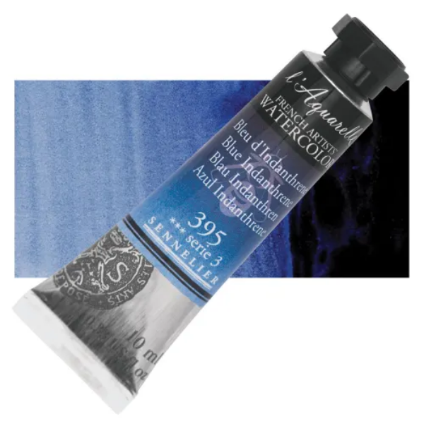 Picture of Sennelier l'Aquarelle Watercolor Series-3 10ml Blue Indanthrene (395)