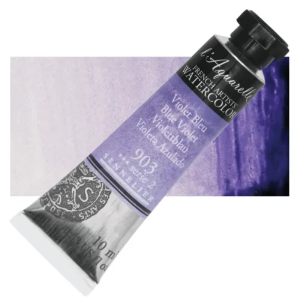Picture of Sennelier l'Aquarelle Watercolor Series-2 10ml Blue Violet (903)