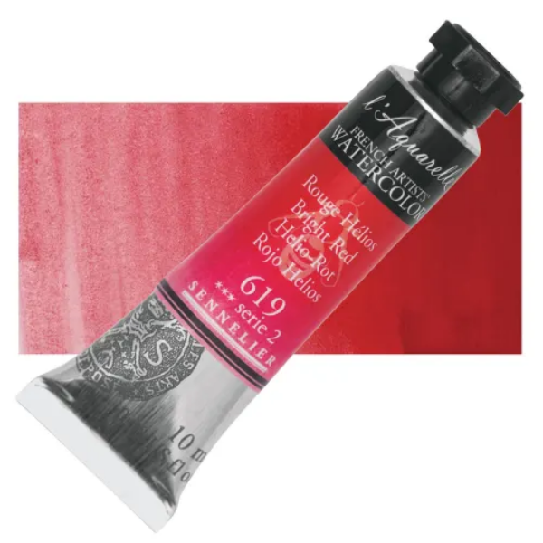 Picture of Sennelier l'Aquarelle Watercolor Series-2 10ml Bright Red (619)