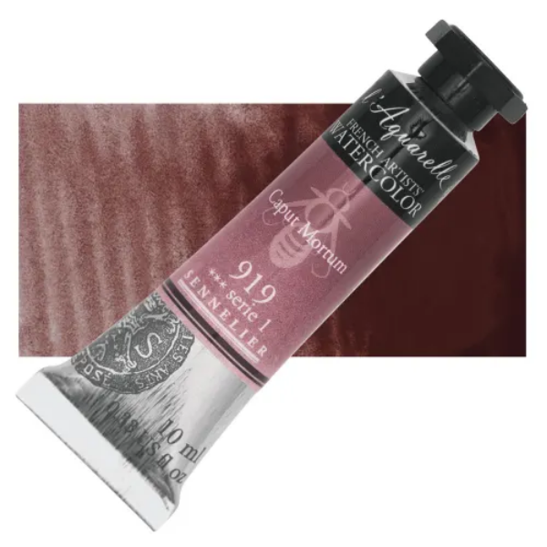 Picture of Sennelier l'Aquarelle Watercolor Series-1 10ml Caput Mortum (919)