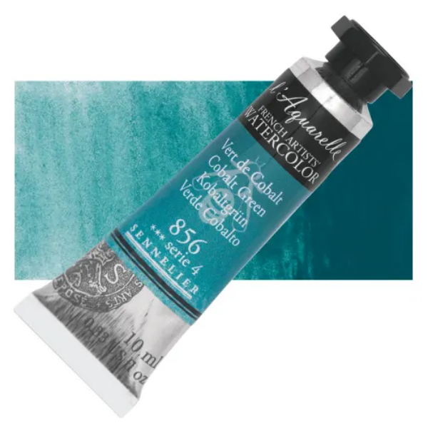 Picture of Sennelier l'Aquarelle Watercolor Series-4 10ml Cobalt Green (856)