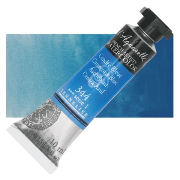 Picture of Sennelier l'Aquarelle Watercolor Series-1 10ml Cinereous Blue (344)