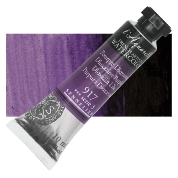 Picture of Sennelier l'Aquarelle Watercolor Series-3 10ml Dioxazine Purple (917)