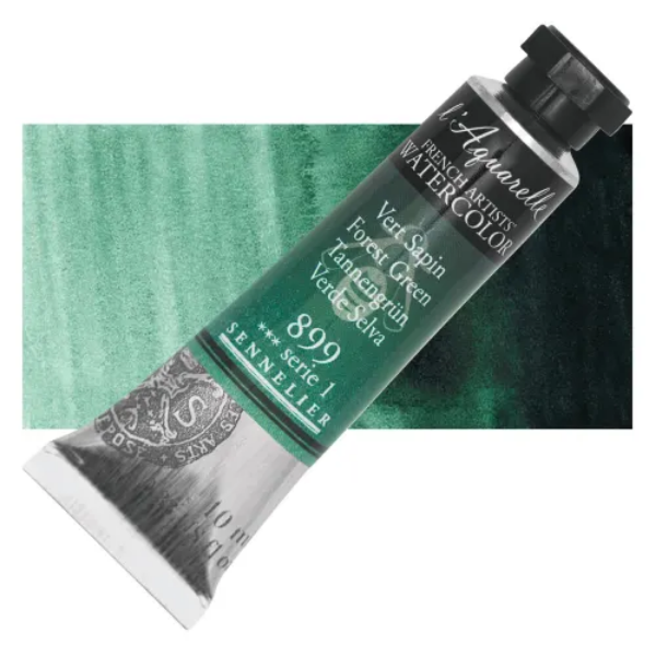 Picture of Sennelier l'Aquarelle Watercolor Series-1 10ml Forest Green (899)