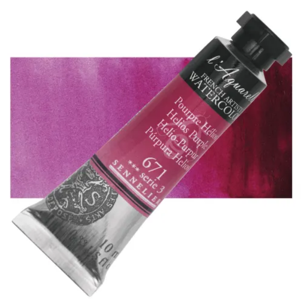 Picture of Sennelier l'Aquarelle Watercolor Series-3 10ml Helios Purple (671)