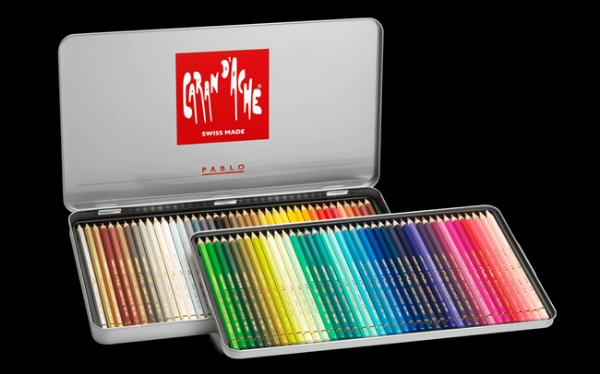 Picture of Caran d’Ache Pablo Artist Water Colour Pencil - Set of 80
