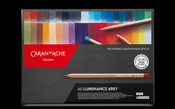 Picture of Caran d’Ache Luminance Colour Pencil - Set of 40