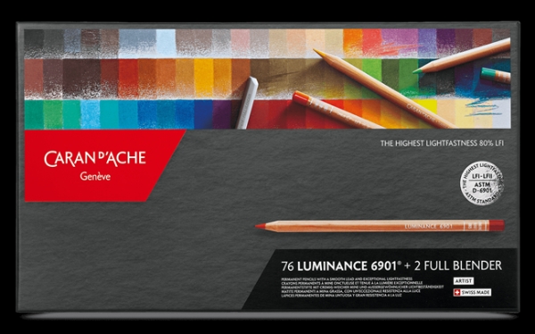 Picture of Caran d’Ache Luminance Colour Pencil - Set of 76