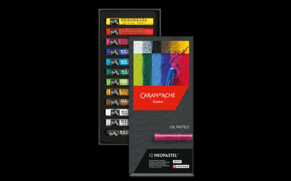 Picture of Caran d’Ache Neo Pastel - Set of 12 (Oil Pastel)