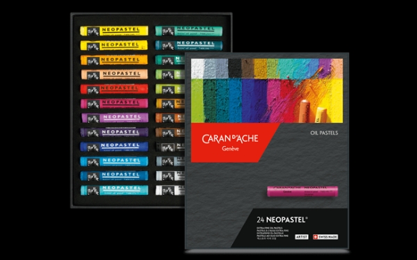 Picture of Caran d’Ache Neo Pastel - Set of 24 (Oil Pastel)