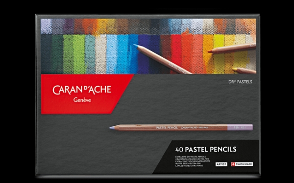 Picture of Caran d’Ache Artist Pastel Pencils - Set of 40 (Dry Pastel)