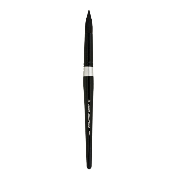 Picture of Silver Brush Black Velvet Round (3000S-20")
