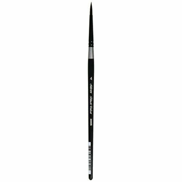 Picture of Silver Brush Black Velvet Round (3000S-4")