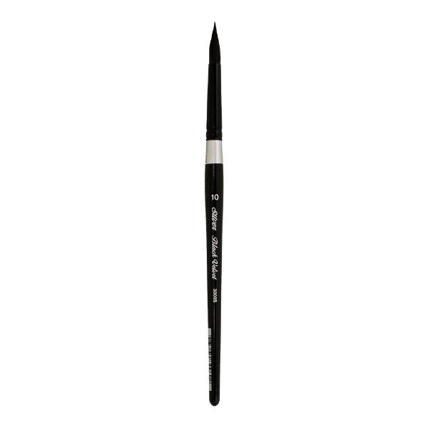 Picture of Silver Brush Black Velvet Round (3000S-10")