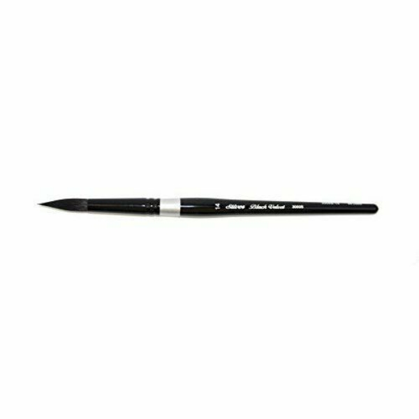 Picture of Silver Brush Black Velvet Round (3000S-14")