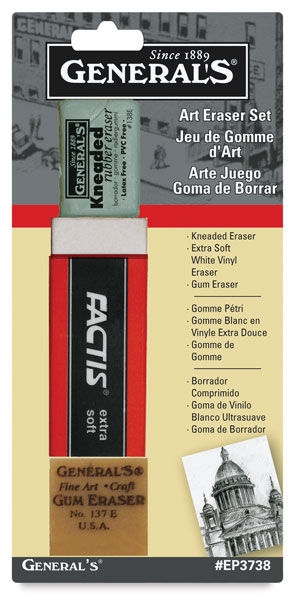 Picture of General's Art Eraser - Set of 3