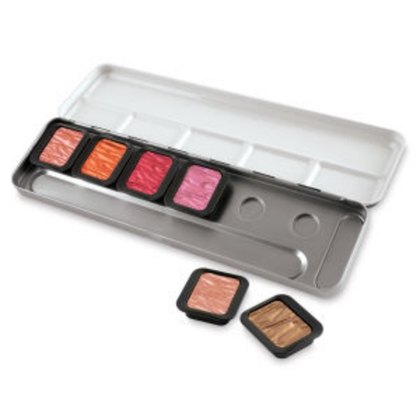 Picture of FINE TEC Pearlescent Colours Set of 6 Metal Box (F0603S)