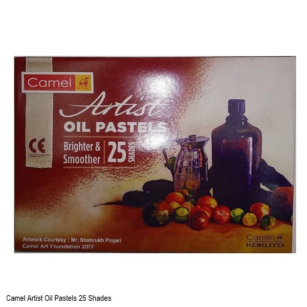 Picture of Camlin Artist Oil Pastels - 25 Shades