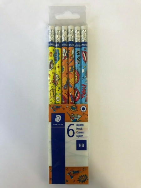 Picture of Staedtler Pencils - Pack of 6 (Comic Design)
