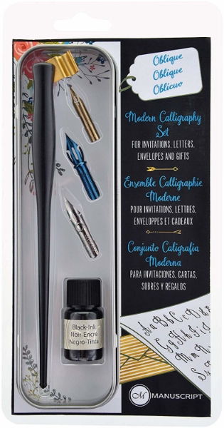 Picture of Manuscript Oblique Modern Calligraphy Set of 5