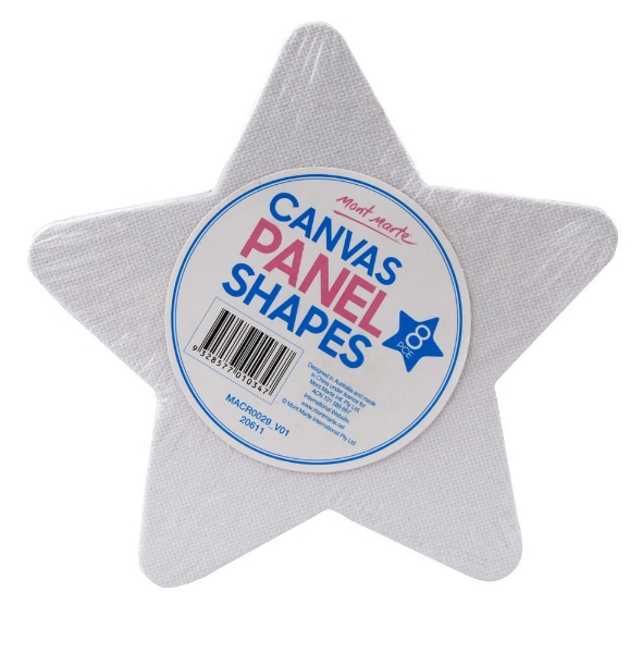 Picture of Mont Marte Canvas Panel Shapes - Set of 8