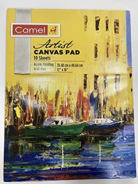 Picture of Camlin Canvas Pad 25.40x30.48cm (10x12)