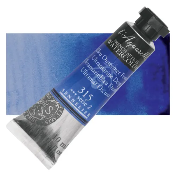Picture of Sennelier l'Aquarelle Watercolor Series-2 10ml Ultramarine Deep (315)