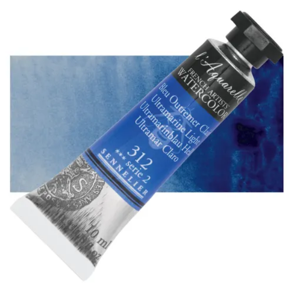 Picture of Sennelier l'Aquarelle Watercolor Series-2 10ml Ultramararine Light (312)
