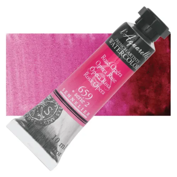 Picture of Sennelier l'Aquarelle Watercolor Series-2 10ml Opera Rose (659)