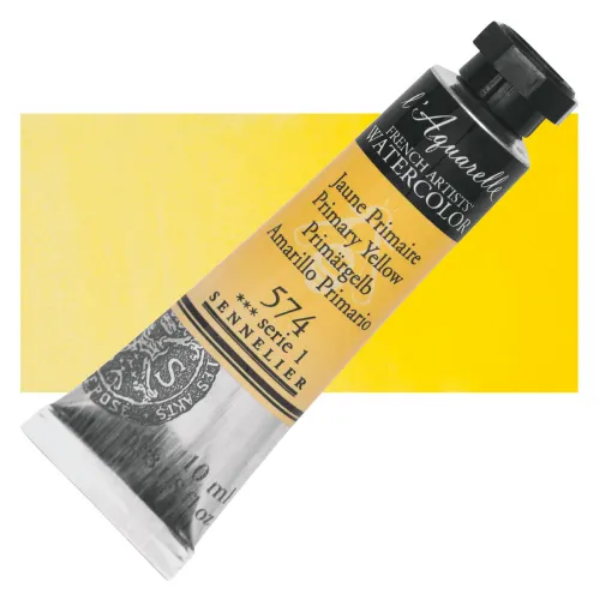 Picture of Sennelier l'Aquarelle Watercolor Series-1 10ml Primary Yellow (574)