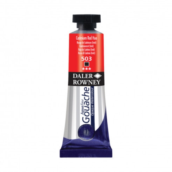 Picture of Daler Rowney Aquafine Gouache Paint Starter - Set of 6 (15ml)