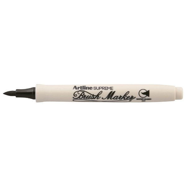 Artline Supreme brush marker Black