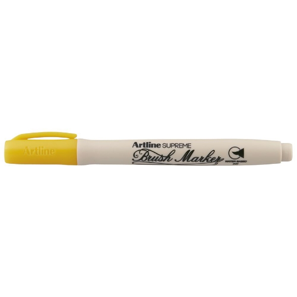 Picture of Artline Supreme brush marker Yellow