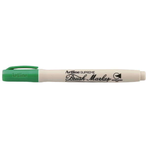 Picture of Artline Supreme brush marker Green