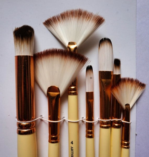 Picture of Artyshils Art Effects  set II - set of 7 ( Fan & Horse Shoe Asst)