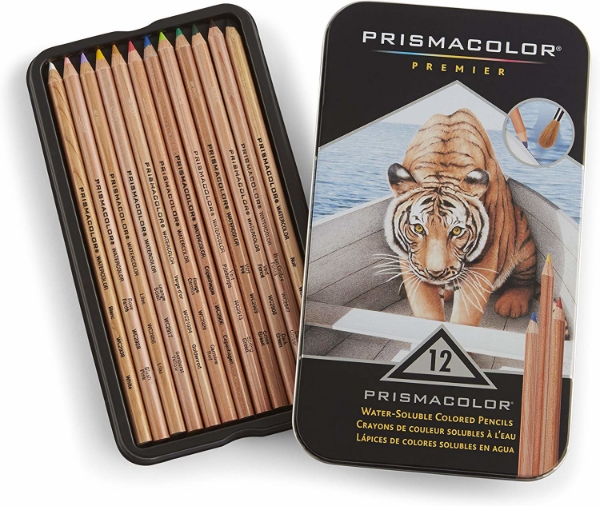 Picture of Prismacolor Premier Water - Soluble Colored Pencils Set of 12