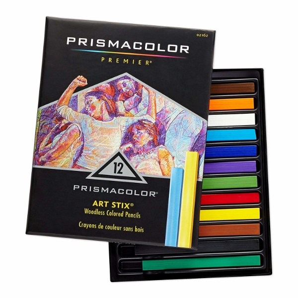 Picture of Prismacolor Premier Art Stix Woodless Colored Pencils Set of 12