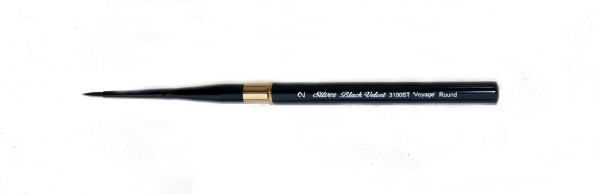 Picture of Silver Brush Travel Black Velvet Voyage Round (3100ST-2")