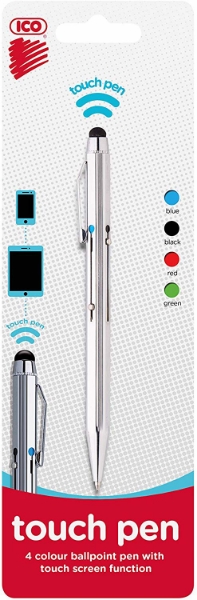 Picture of ICO CamlinEON TOUCH BALLPOINT PEN   - 4 ink colours