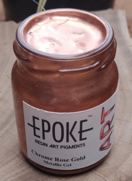 Picture of EPOKE Resin Pigment Chrome Rose Gold 75g (Metalic)
