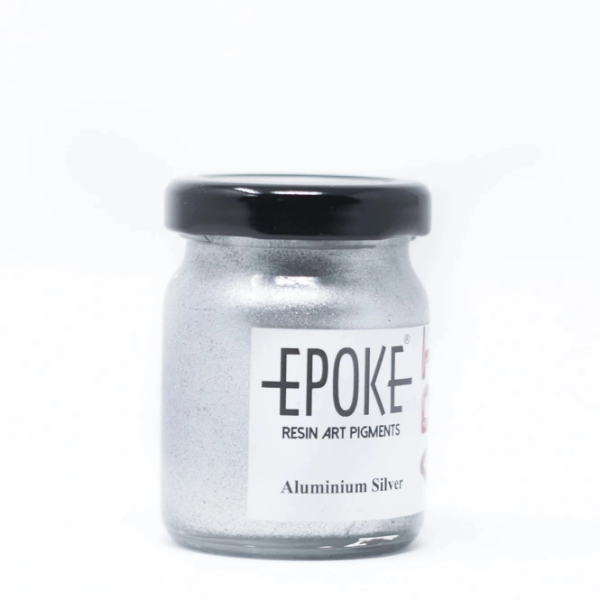 Picture of EPOKE Resin Pigment Aluminium silver 75g (metallic)