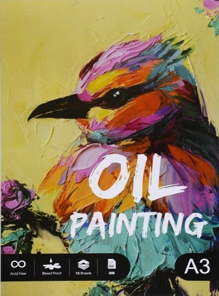 Picture of SCHOLAR A3 OIL PAINTING PAD - 300GSM (12SHEETS )