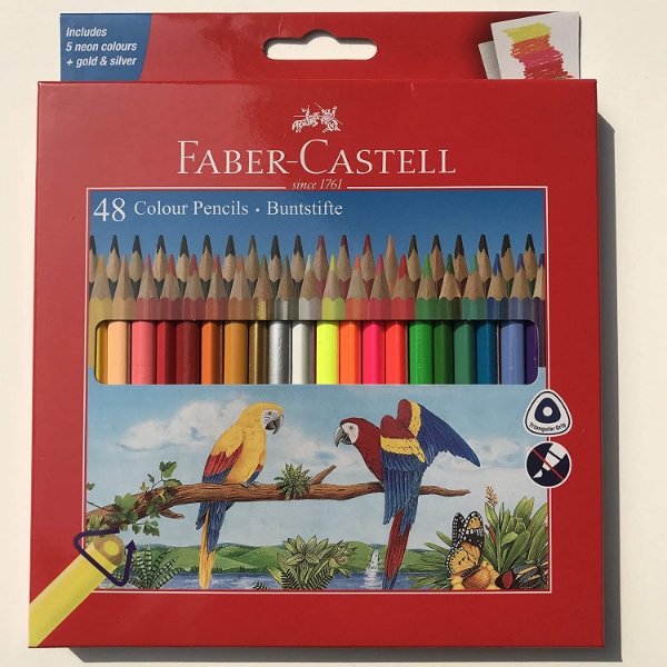Picture of Faber Castell Buntstifte Colour Pencils - Set of 48