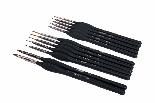 Picture of Brustro Artists Miniature Brush Set of 12