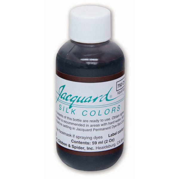 Picture of Jacquard Green Label Silk Colour 60ml - Chocolate Brown (750)