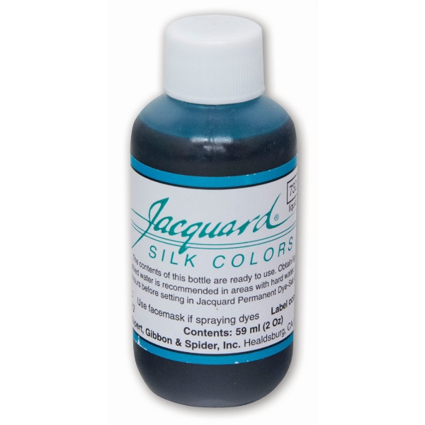 Picture of Jacquard Green Label Silk Colour 60ml - Cyan (725)