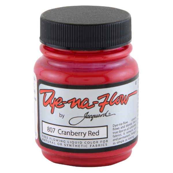 Picture of Dye-Na-Flow - 2.25oz Cranberry Red (807)